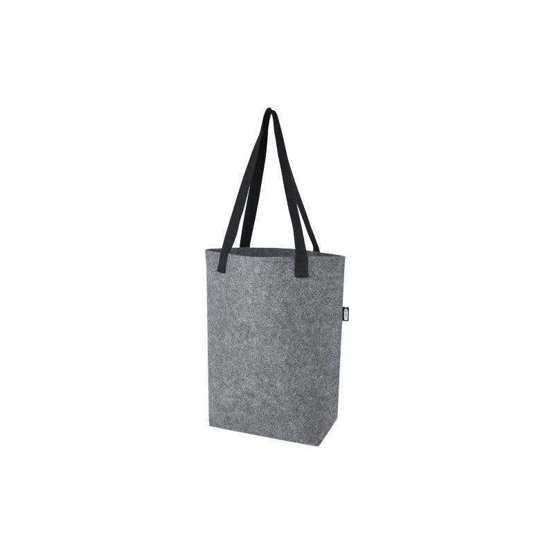 Saco de feltro reciclado de GRS com fundo largo de 12 L "Felta"