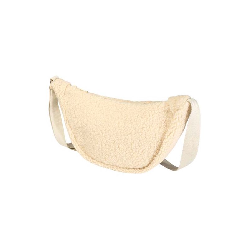 Sac banane en sherpa recyclé GRS de 3 L « Bear »