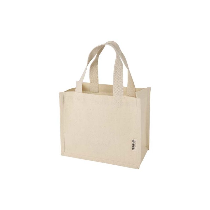 Mini sac de 9 L avec renfort intégral en coton recyclé GRS 220 g/m² "Odessa"