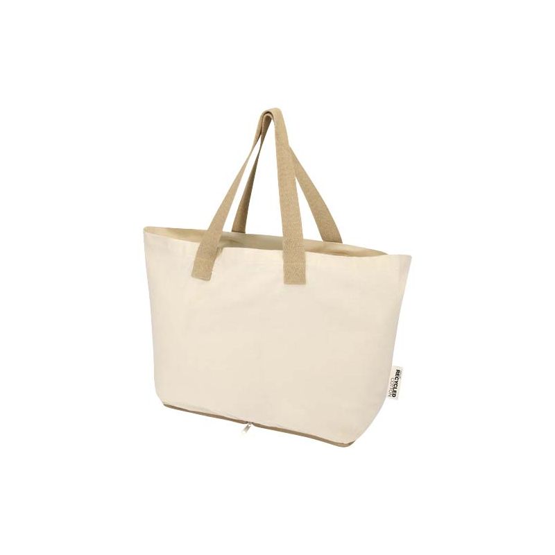 Sac pliable en coton recyclé 7 L et GRS 140 g/m² "Sierra"