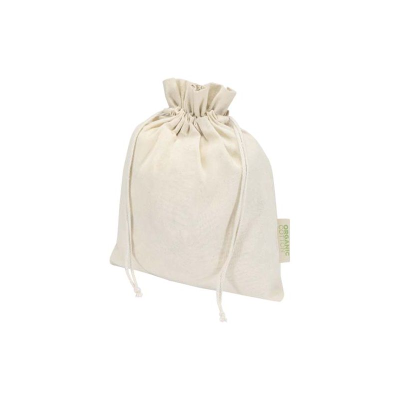 Sac cadeau en matière de production biologique OCS 140 g/m² - 30 x 25 cm "Odisha"
