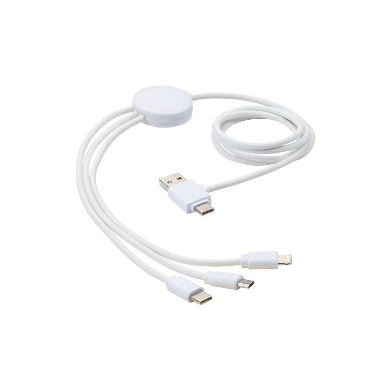 Câble de recharge 5 en 1 avec additif antibactérien "Pure"