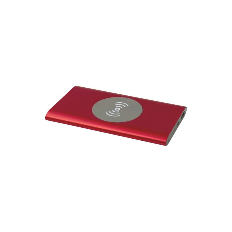 Batterie externe sans fil en aluminium recyclé type C de 4000 mAh "Juice"
