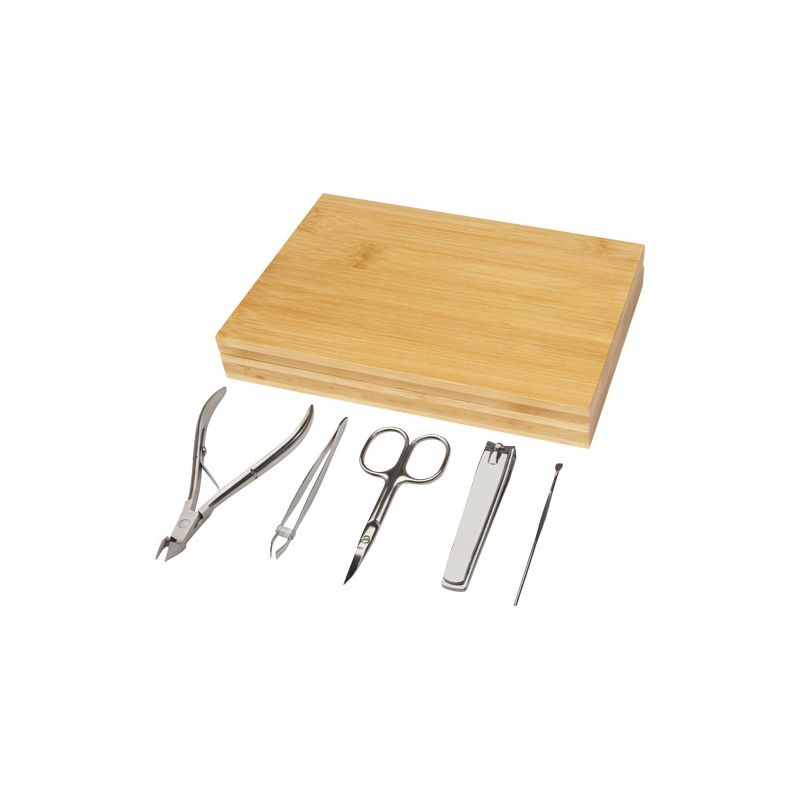 Set de manucure 5 pièces en bambou "Ladia"
