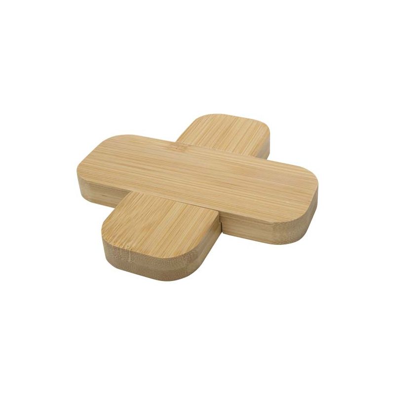 Base en bambou pour casseroles - petite "Croc"