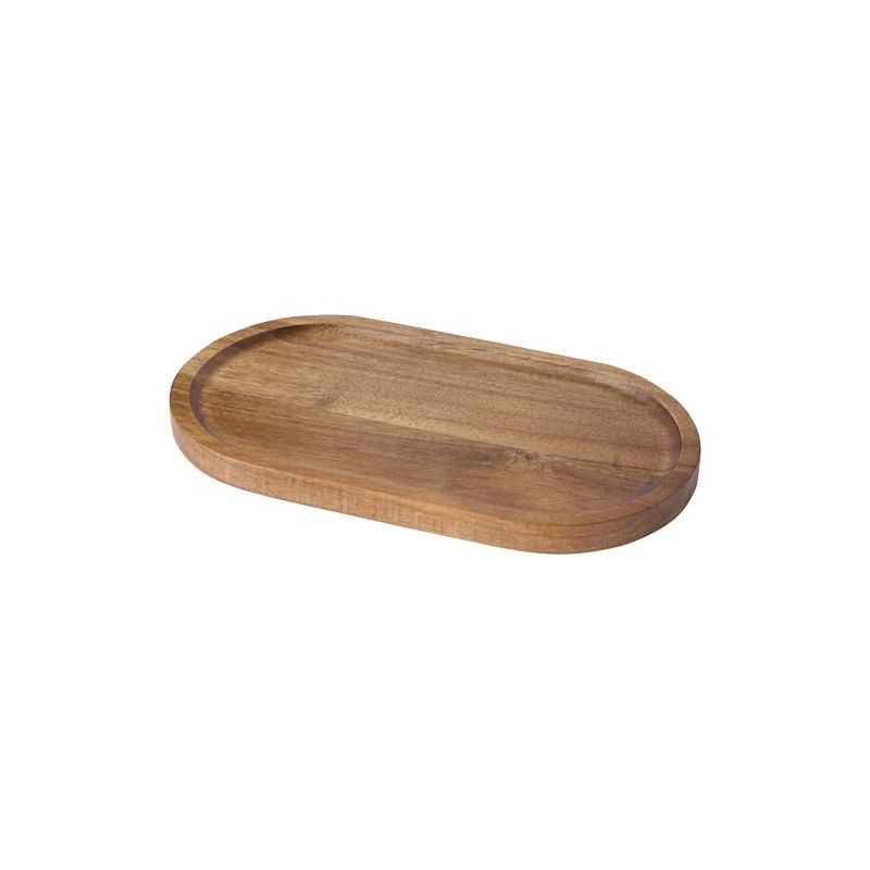 Plateau de service en bois d’acacia « Edge »