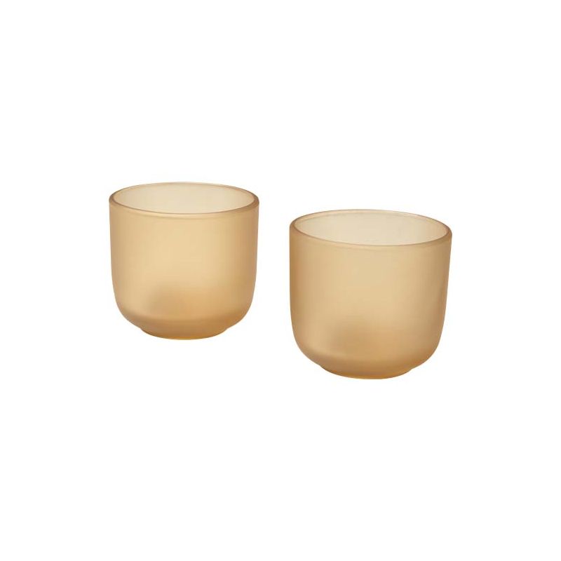 Verres en verre de 200 ml - lot de 2 "Mâle"