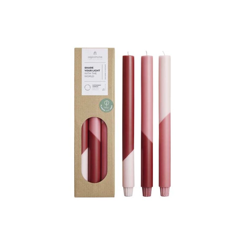 Voiles diagonales - ensemble de 3 "Originalhome Eden"