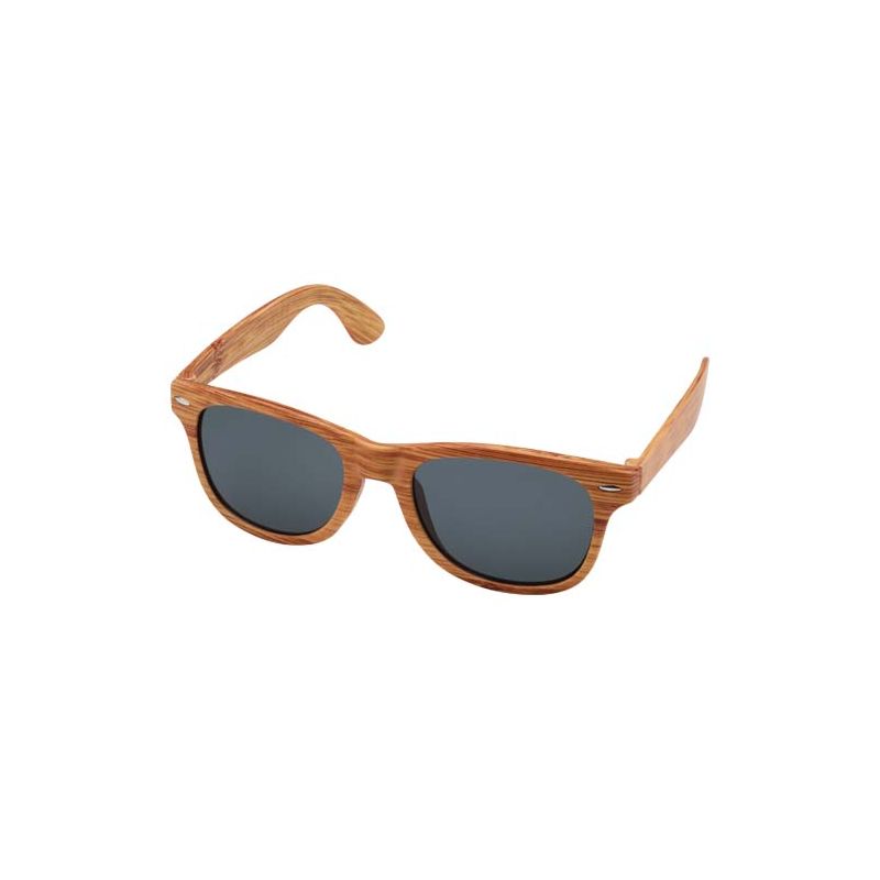 Lunettes de soleil à l'aspect bois "Mira"