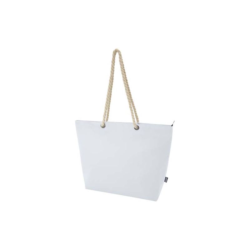 Sac isotherme de plage recyclé certifié GRS avec anses en corde "Panama" 23L