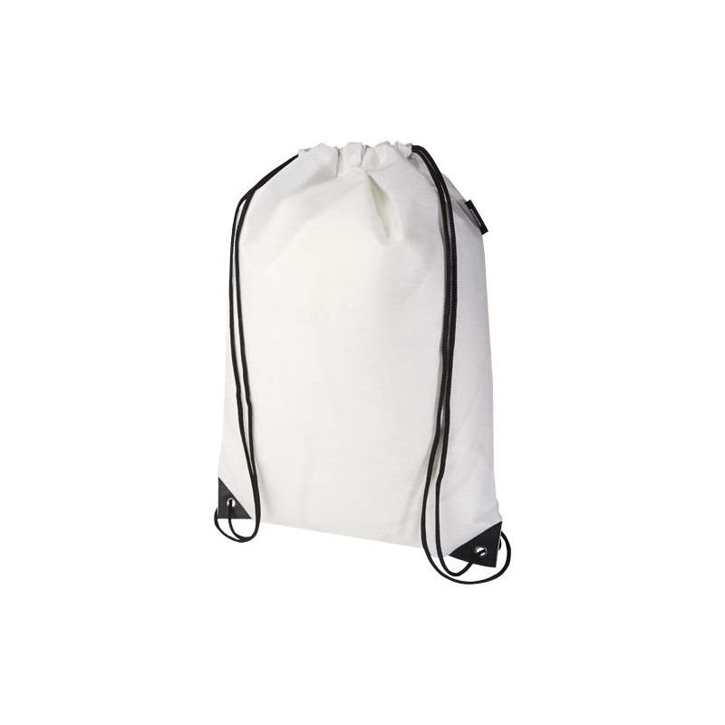 Sac à cordons non tissé recyclé GRS 5 L "Evergreen"