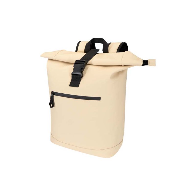 Sac à dos enroulable recyclé GRS de 15" et 18 L "Resi Plus"