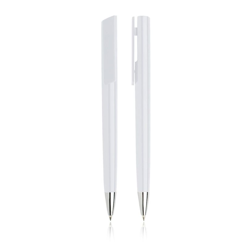 Stylo-bille à cliquer en plastique