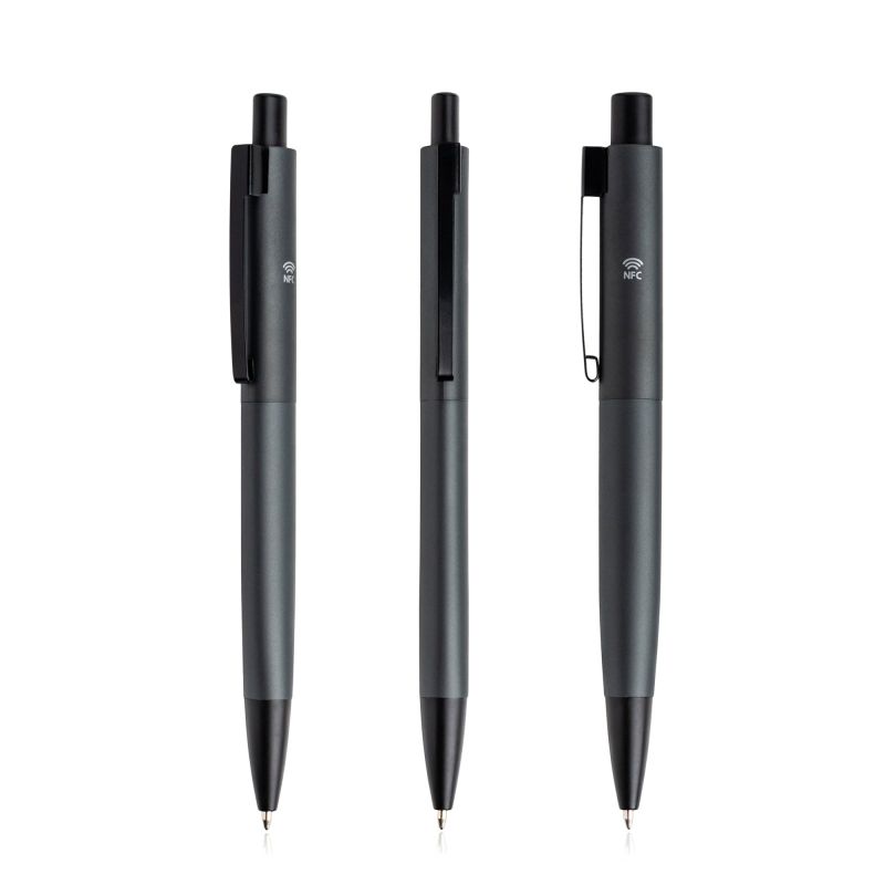 Nierfield Stylo à bille en aluminium avec connexion NFC