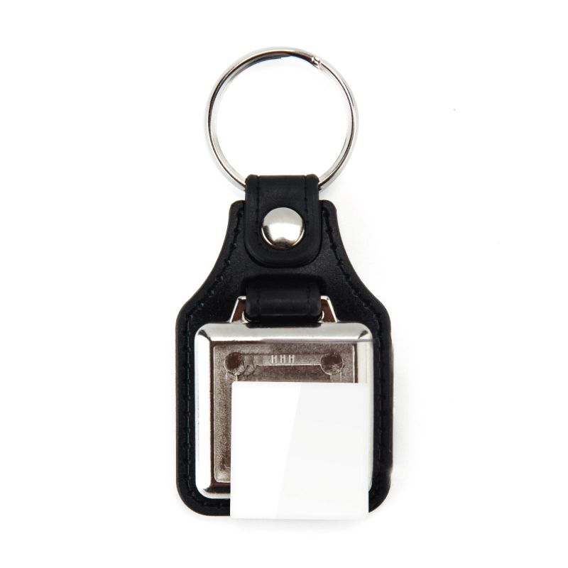 MD-10 Porte-clés MD-10 carré, 1 face (25x25mm)