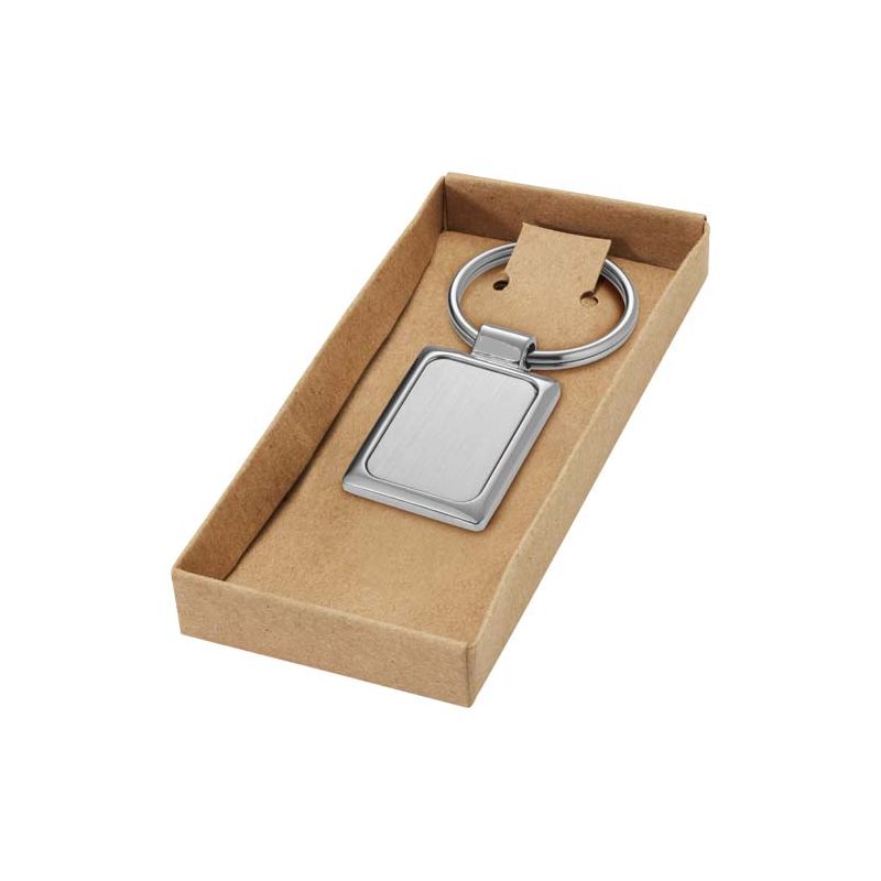 Porte-clés rectangulaire "Sergio"