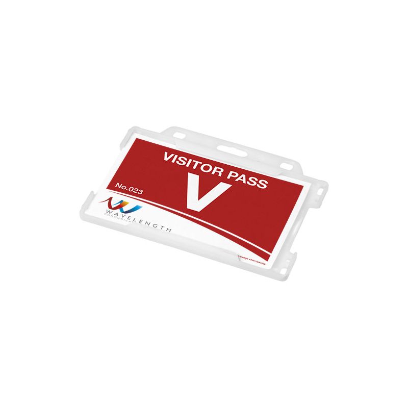 Porte-cartes en plastique recyclé "Vega"