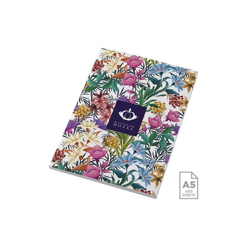 Bloc-notes à couverture souple A5 - 50 feuilles « Roman Austen »