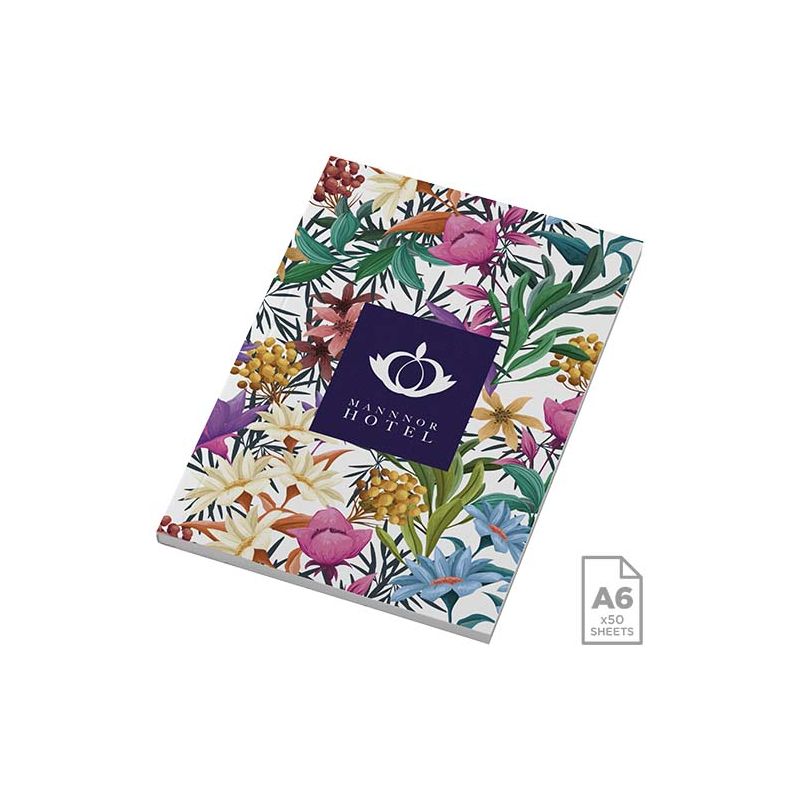 Bloc-notes à couverture souple A6 - 50 feuilles "Novella Austen"