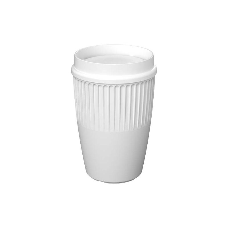 Gobelet isotherme de 350 ml avec couvercle 360° "Cirrus"