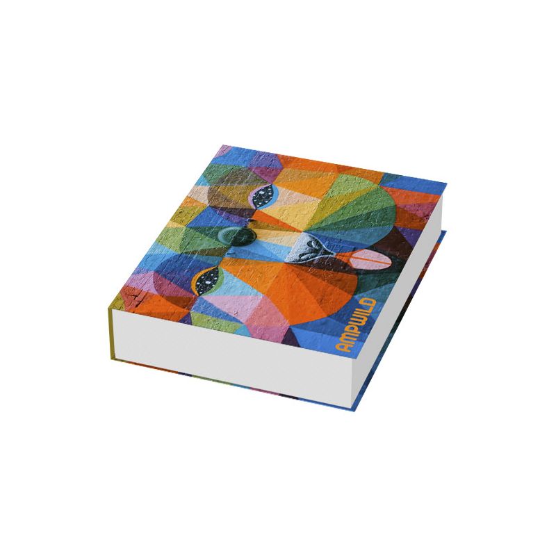 Ensemble Combi de notes autocollantes et surligneur avec couverture rigide