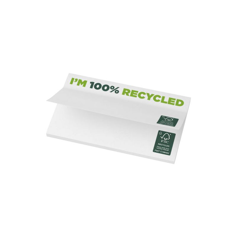 Notes adhésives recyclées 127 x 75 mm « Sticky-Mate® »