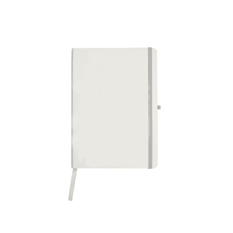 Notecolor Bloc-notes A5, avec couverture en carton et pochette