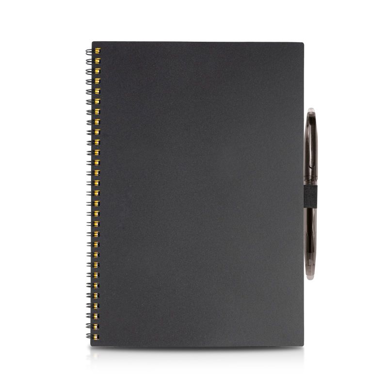 Infiwords Bloc infini A5 avec stylo à bille et chiffon de nettoyage