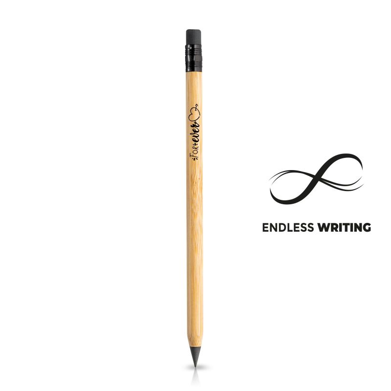 Infinity Crayon infini avec corps en bambou