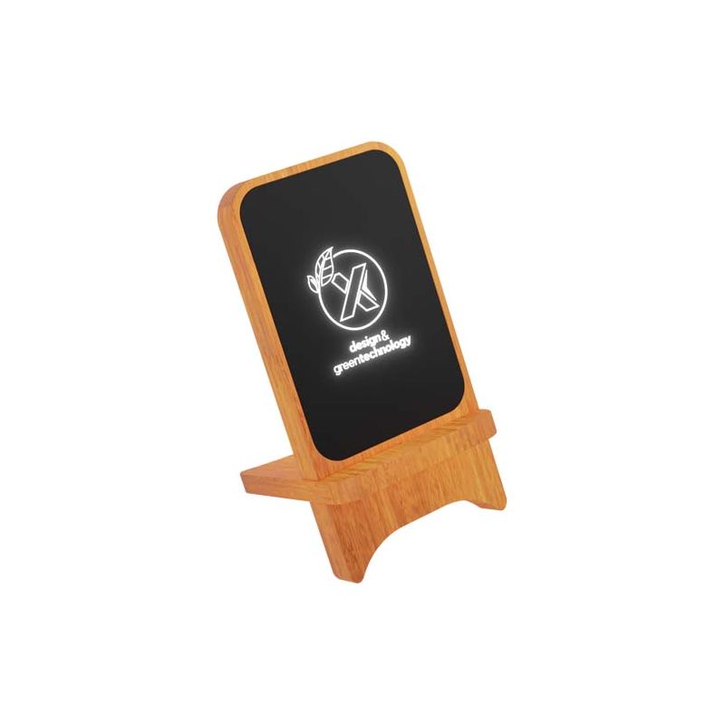 Support lumineux en bois sans fil 15W "SCX.design W16"