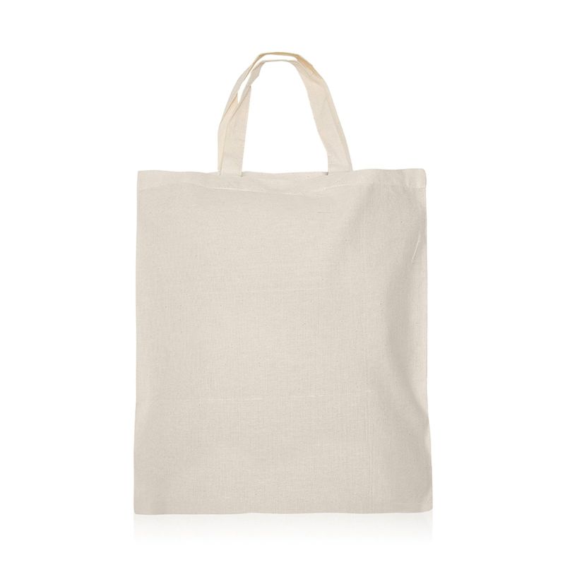 Shorthandle Sac à anses courtes 100% coton