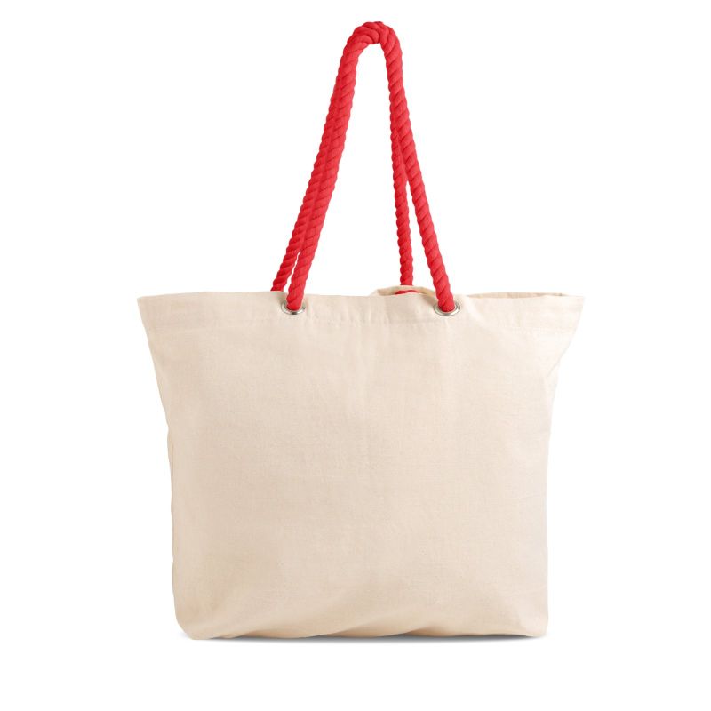 Abano Sac en toile avec poignées en corde
