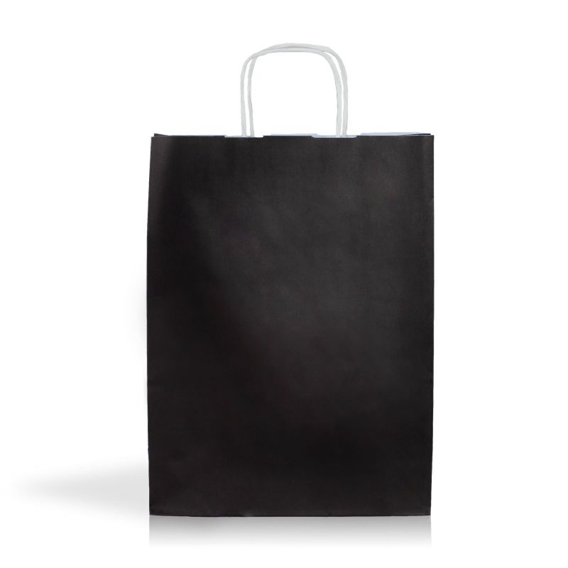 KraftColor02 Sac en papier kraft 90g/m2 24X32X11cm - couleurs