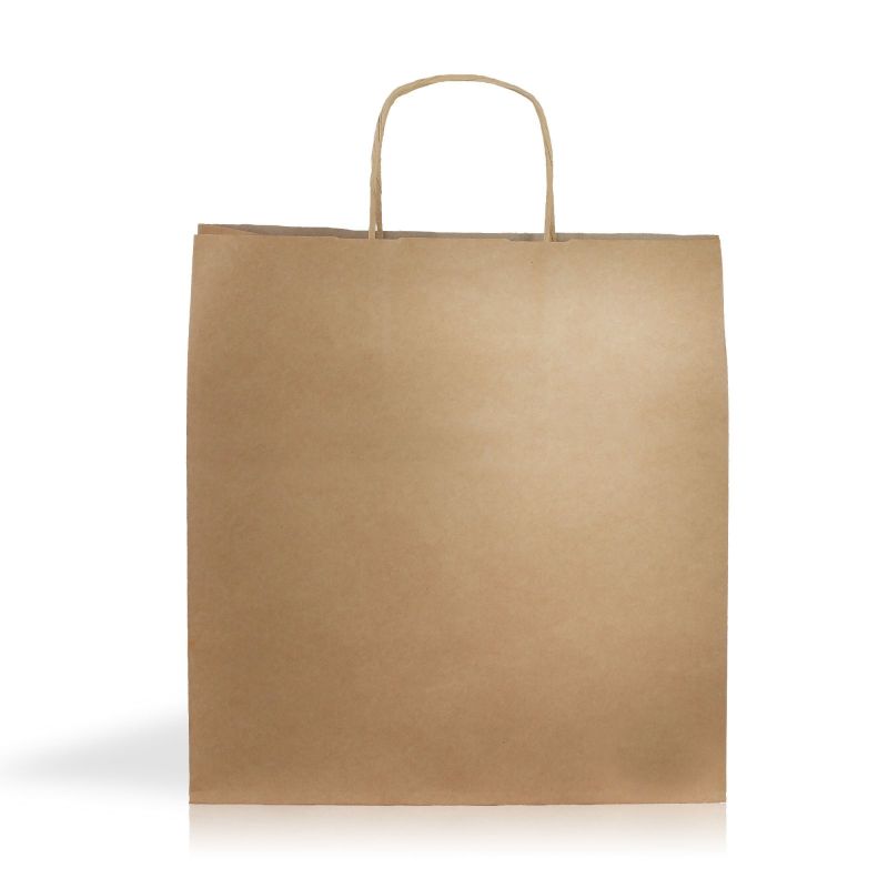Kraft09 Sac en papier kraft 115g/m2 31X32X20cm