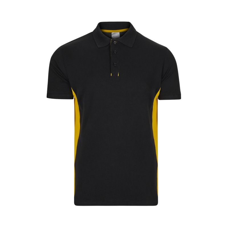 VL SUPAY Polo piqué bicolore (180g/m²) manches courtes, en coton (60%) et polyester (40%)