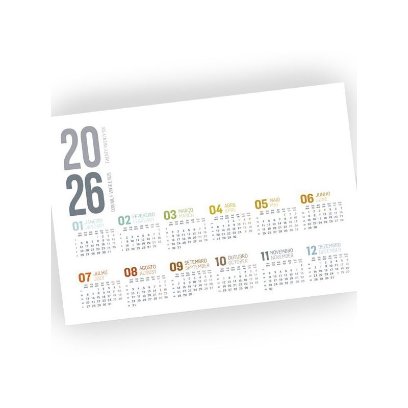 Planny Planificateur de secrétaire en PVC avec calendrier