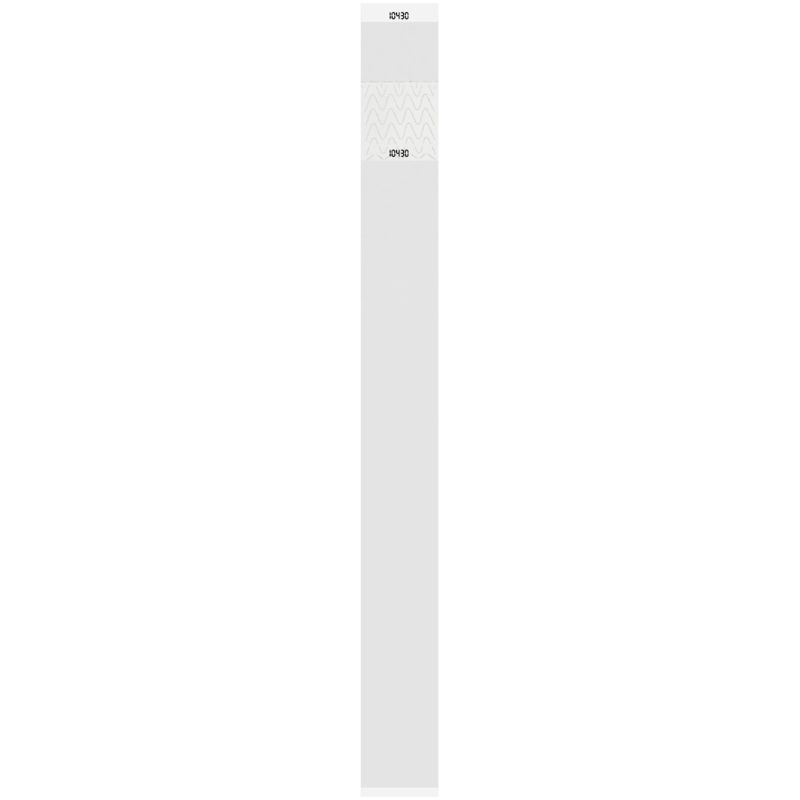 Bracelet d'identification inviolable Tikker 1 bon, en tyvek