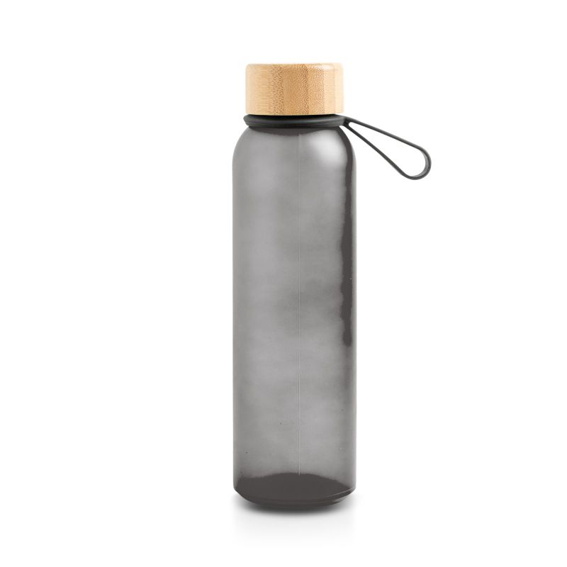 Atlântida Bouteille en verre givré 500ml, avec poignée en silicone