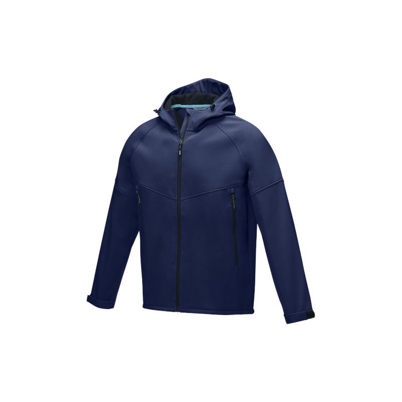 Veste softshell homme recyclée certifiée GRS "Coltan"