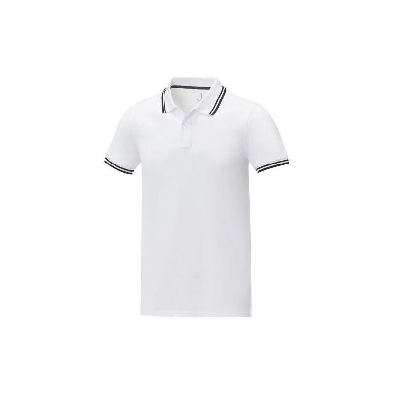 Polo à manches courtes avec liseré pour homme "Amarago"