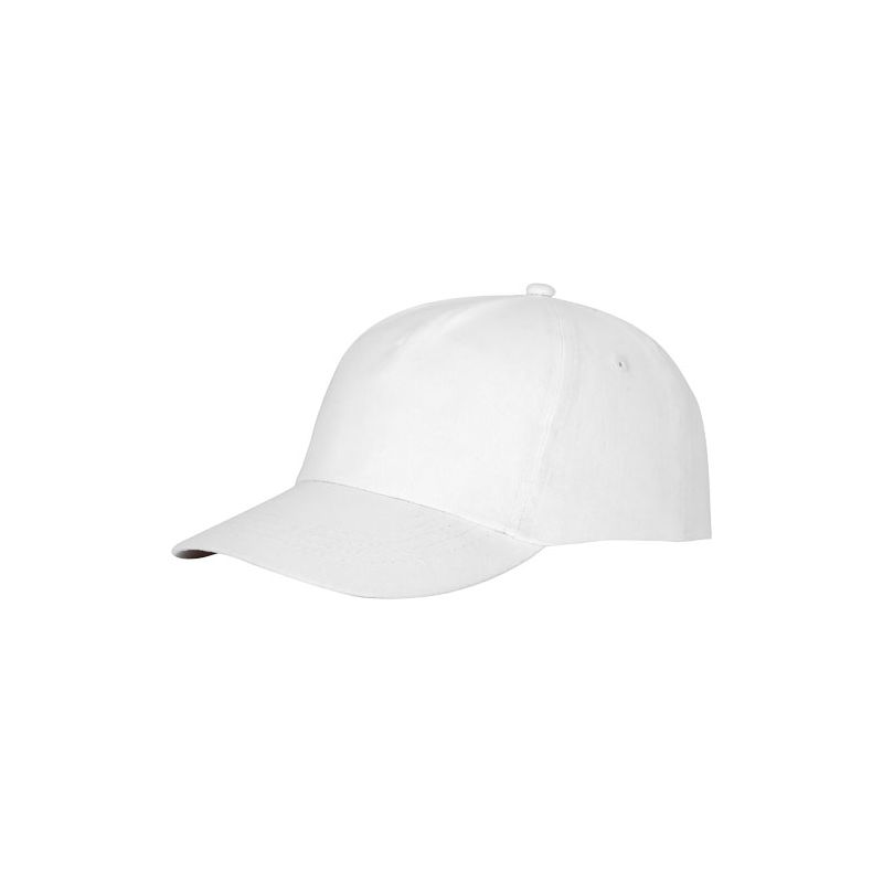 Casquette en coton 5 panneaux avec renfort et fermeture auto-agrippante "Feniks"