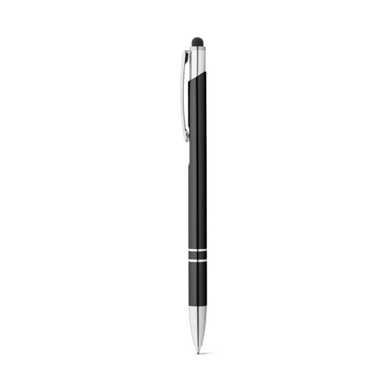 GALBA Stylo à bille en aluminium avec embout tactile et clip