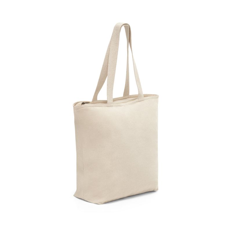 HACKNEY Sac 100% coton avec fermeture (280 g/m²)