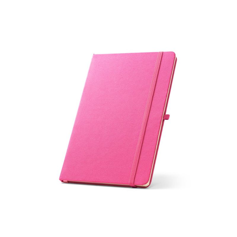 ANNE Bloc-notes A5 en polyester recyclé (100 % rPET) avec feuilles lignées