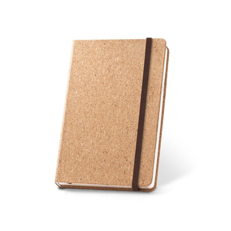 HAWKINS A5 Bloc-notes A5 en liège avec pages blanches en matériau certifié FSC™ et autres matériaux contrôlés