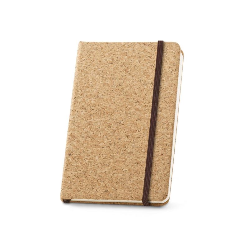 HAWKINS Bloc-notes de poche en liège avec feuilles vierges, en matériau certifié FSC™ et autres matériaux contrôlés
