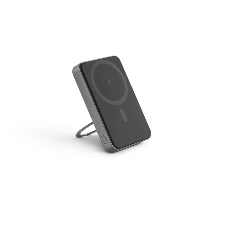 WARSHEL 10 Power bank magnética 10'000 mAh com carregador wireless super rápido 15W em ABS reciclado (100% rABS) com suporte