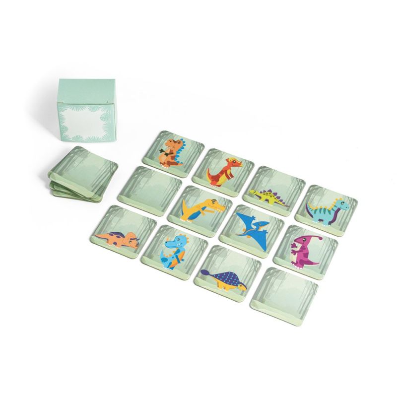 TRICÉRATOPS Jeu de mémoire avec 20 pièces