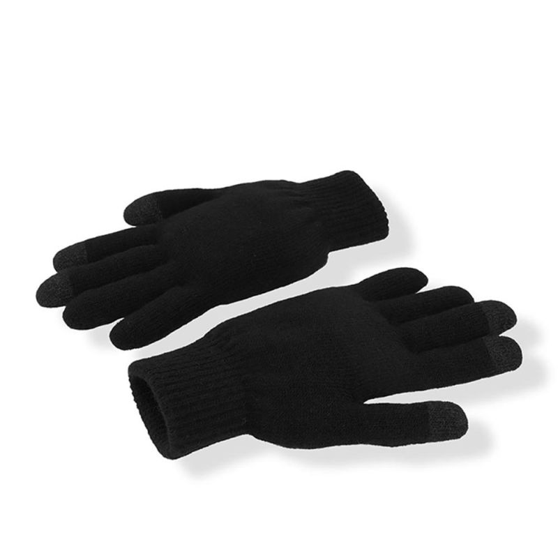 Gants Tactiles, 98% acrylique / 2% fibres métalliques