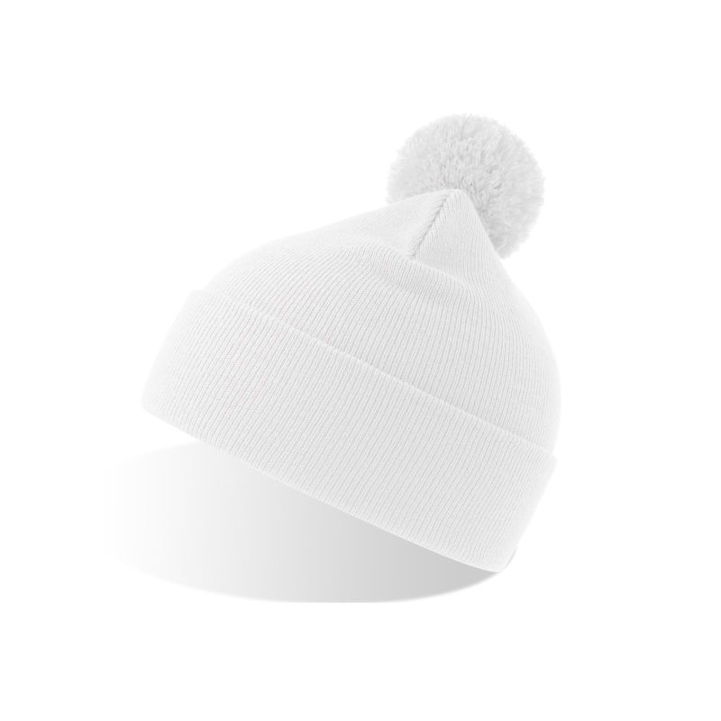WIND-S AVEC POMPON Bonnet Wind S avec Pompon, 100% Polyester Recyclé